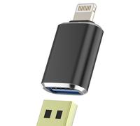 Adaptateur Lightning mâle vers USB femelle pour iPhone 14 13 12 Pro Max pour Apple MFi Certifié pour iPad PC OTG 3.0 Câble de transfert de données Connecteurs Lightning Digital Appareil photo Astatur