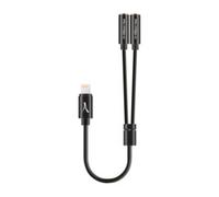 Adaptateur Lightning vers double jack 3,5 mm Akashi