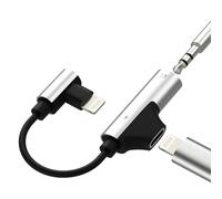 Adaptateur Lightning vers jack 3,5 mm pour iPhone 14, 12 Pro Max, casque auxiliaire pour câble audio Apple, répartiteur de voiture, prise jack de charge, câble auxiliaire pour iPad, chargeur et prise