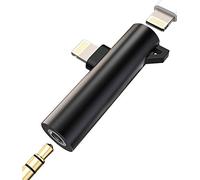 Adaptateur Lightning vers Jack 3,5mm pour iPhone 14 13 AUX, Accessoires Audio, Câble Chargeur, Doubleur Casque Audio, Charge pour Apple pour iPad Mini, Rallonge Casque, Autoradio