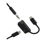 Adaptateur Lightning vers jack audio auxiliaire (2 en 1) 3,5 mm Câble de chargeur répartiteur pour iPhone 14 13 12 Pro Max pour Apple MFi Certifié pour casque iPad