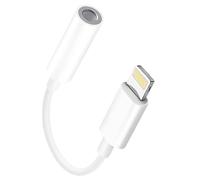 Adaptateur Lightning vers prise casque 3,5 mm, certifié Apple MFi pour iPhone vers audio auxiliaire 3,5 mm, convertisseur de câble compatible avec iPhone 14 13 12 11 Pro XR XS Max X 8 7 iPad