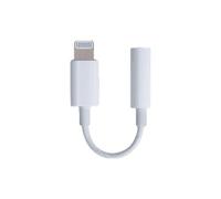Adaptateur Jack 3,5mm vers Lightning Blanc