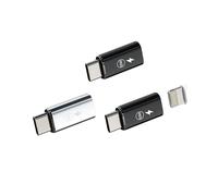 Adaptateur Lightning vers USB C 65W (3Pack) pour Apple iPhone15 pour iPad compatible pour Samsung Câble de Charge Adaptateur Type Jack Femelle Mâle Connecteur Adaptateurs Accessoires Chargeur L-tp