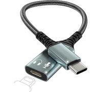Adaptateur Lightning Vers Usb C Audio, Adaptateur Casque Usb Type C Vers Lightning Pour Iphone 16 15 Pro Max Plus, Ipad Air/Pro, Macbook, Non Pour La Charge/Le Transfert De Données[ECO5241413]