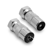 Adaptateur (lot de 2) F/9,52 mm mâle/mâle et mâle/fem.