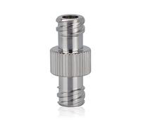 Adaptateur Luer Lock plaqué nickel de 4 mm (femelle vers femelle) avec connecteur Aperture Lock de 4 mm. Assortiment de connecteurs Luer Lock en acier inoxydable