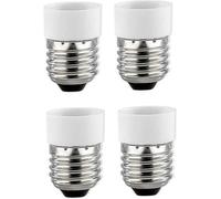 Adaptateur - LUNARTEC - E27 vers E14 - Pack de 4 - Plastique - Intérieur