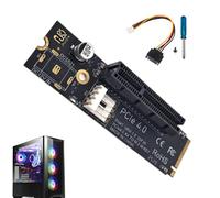 Adaptateur M.2 à PCIe - Carte d'extension du convertisseur Pratique pour Les mises à Niveau PC | Contrôleur hôte avec Une Forte compatibilité, PCIe Extender for Desktop Systems Ordals Ordin