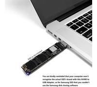 Adaptateur M.2 NVME SSD à clé USB 3.1, PCI-E PCIe à USB-A 3.0, carte de conversion interne pour 2242/2260/2280