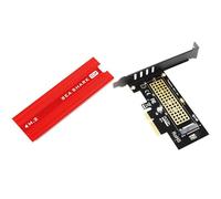 Adaptateur M.2 Nvme Ssd Ngff Vers Pcie X4, Carte D'interface M Key, Prise En Charge De Pci Express 3.0 X4, Taille 2230 À 2280, Pleine Vitesse