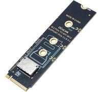 Adaptateur M.2 NVMe vers OCuLink SFF-8612, M-Key PCIe 4.0 x4 64 Gbps eGPU | Amazyber Extension SSD U.2 U.3 NVMe, prend en charge 2230/2242/2260/2280, Plug and Play, aucun pilote nécessaire