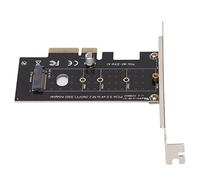 Adaptateur M.2 NVMe vers PCIe 3.0 x4 Carte d'Extension pour SSD M Key et B+M Key Jusqu'à 32 Gbps avec Dissipation Thermique Supporte 2280 2260 2242 2230