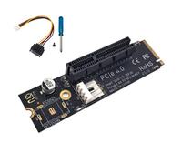 Adaptateur M.2 PCIE | Résistant à l'usure M.2 PCIE Riser Card PCIE M.2 | Carte d'extension PCIE M.2 Robuste pour Les périphériques PCIE