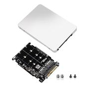 Adaptateur M.2 SSD vers U.2, 2 en 1, Nvme et SATA-Bus NGFF SSD vers PCI-E U.2 SFF-8639, convertisseur Pcie M2