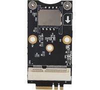 Adaptateur M.2 vers Mini PCI¿E Clé M.2 A / E 2230 Module 3G/4G/WiFi - Carte Micro PCI-E avec Emplacement pour Carte SIM 6 Broches / 8 Broches Carte D'extension M.2 vers Mini PCI pour /2000/L