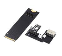 Adaptateur M.2 vers SFF-8612,Oculink SFF-8612 vers NVME PCIe 4.0 M-Key Host Séparé pour ThinkBook 14+ AMD8845 2022/2023 Carte graphique externe et SSD