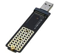 Adaptateur M.2 vers USB, Lecteur de Carte SSD RIITOP M2 vers USB 3.0 Compatible avec Les SSD NVMe (PCI-e) et B + M Key (SATA)