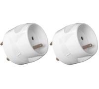 Adaptateur M 20A en F 16A Blanc (Lot de 2)