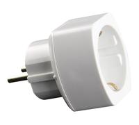 Adaptateur M France vers F SCHUKO blanc