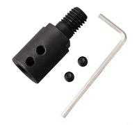 Adaptateur M10 - 514 mm - Tige de connexion pour lame de scie, douille d'accouplement d'arbre de moteur adaptée pour meuleuse d'angle - Améliore la durabilité (10 mm)
