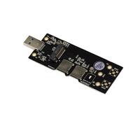KALEA-INFORMATIQUE Adaptateur M2 B Key 3042 3052 vers USB3 avec Deux emplacements pour Cartes Nano SIM. pour Cartes M.2 3G 4G 5G