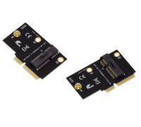 Adaptateur M2 E Key vers miniPCIe pour cartes Intel AX200 9260 8265 8260 7265