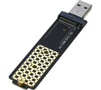 Adaptateur M2 Vers Usb, Lecteur De Carte Ssd M2 Vers Usb 30 Compatible Avec Les Ssd Nvme (Pci-E) Et B + M Key (Sata)[ZHB1861]