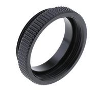Adaptateur macro C Mount Ring Extension Tube pour objectif de vidéosurveillance 30 mm Noir