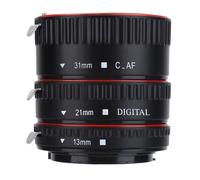 Adaptateur macro - Canon - Bague d'objectif - Mise au point automatique - Plastique léger - Compatible EF