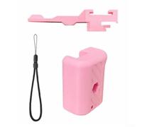 Adaptateur magnétique à libération rapide, 8 x 6 x 3,5 cm pour DJI-OSMO Action5/4/3 Poignée photo magnétique à dégagement rapide Assemblage facile (rose)