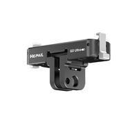 Adaptateur magnétique à libération rapide pour appareil photo Insta360 Go Ultra - Support de base en alliage d'aluminium avec une interface de préhension magnétique et un filetage standard de 6,35 mm