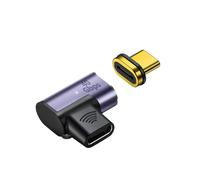 Adaptateur magnétique MicroConnect USB4 Gen 3x2 90° 1100903, MC-USB4CCMF-MAGNETI