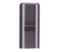 Adaptateur Magnétique USB C à 90°, Adaptateur USB C avec Transfert de Données 40 Gbps et Charge 140 W, Compatible avec Pro, Dell XPS, pour Vidéo 8K@120Hz