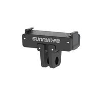 Adaptateur magnétique YanLan pour DJIi Osmo Action 4 / Action 3 / Action 2 avec Plaque de Fixation Rapide Pliable Accessoire d'extension