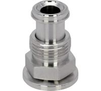 Adaptateur magnétoscope mâle vers KF en acier inoxydable, coupleur à bride sous vide for une connexion sécurisée, 1 pièce(KF-16 1 in)