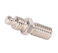 Adaptateur mâle 1/4" vers 3/8", filetage pour trépied d'appareil photo, vis de conversion pour trépied, rotule, monopode, plaque de fixation rapide (E7)