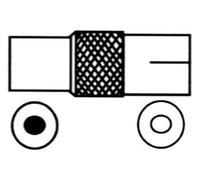 ADAPTATEUR MALE 9 / FEMELLE 9,52