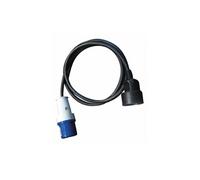 Adaptateur Mâle CEE 17 220V Femelle Schuko avec Cordon Camping-car Van