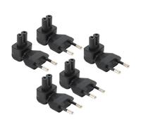 Adaptateur mâle EU vers femelle IEC320C7, conception renforcée pour une durabilité et une durée de vie prolongées, idéal pour divers appareils