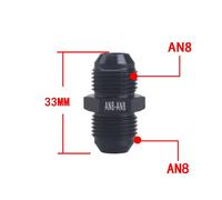 Adaptateur Mâle Universel Pour Voiture,An6,An8,An10 À An À M14,M16,M18 X 1,5,Filetage Droit,Raccord De Tuyau D'air De Mazout,Accessoires Automobiles - Type An8-An8 #C