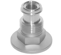 Adaptateur mâle VCR KF 50 à 1/4" en acier inoxydable - Connecteur de raccord sous vide durable for adaptation de bride(KF-25 3/4inch VCR)