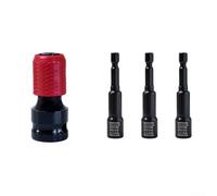 Adaptateur manchon à ressort 1,27 cm pour clé électrique avec douille à impact avec mécanisme autobloquant en acier au chrome vanadium pour un fonctionnement sûr et rapide (C)