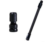 Adaptateur manchon à ressort 1,27 cm pour clé électrique avec douille à impact avec mécanisme de verrouillage automatique en acier au chrome vanadium pour un fonctionnement sûr et rapide (e)