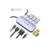 Adaptateur MC811 11 in 1 Type-C HUB pour Huawei Xiaomi Samsung S8 Gris Marque de l'écosystème Xiaomi
