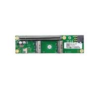 Adaptateur MCIO en métal vers PCIe 5.0 pour systèmes informatiques Prend en charge les emplacements X16 pour adaptateur MCIO PCIe Fast Speed