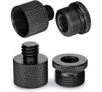 Adaptateur Micro 5/8 vers 3/8 Adaptateur à Vis Filetage 4 PCS Pour Support de Microphone et Trépied d'Appareil Photo
