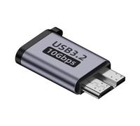 Adaptateur Micro-B mâle vers Type C femelle Connecteur Micro-B USB 3.0 Type-C