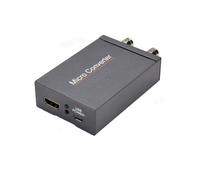 Adaptateur Micro convertisseur Audio vers SDI, convertisseur HDMI, convertisseur Audio, Format automatique, extension de détection pour caméra de vidéosurveillance