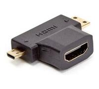 Adaptateur micro et mini HDMI mâles/HDMI femelle D2 Diffusion G